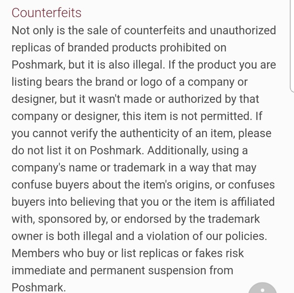 POSHMARK IS NOT FOR.... - Picture 2 of 8